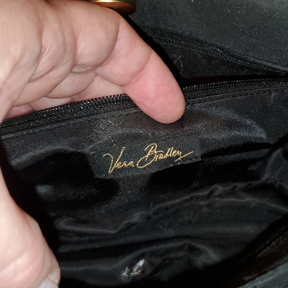 Vera Bradley Baguette Hand Bag Black - Picture 6 of 11